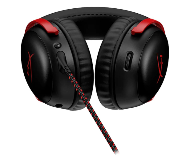 HYPERX Cloud III - czarno-czerwony - 1158147 - zdjęcie 4